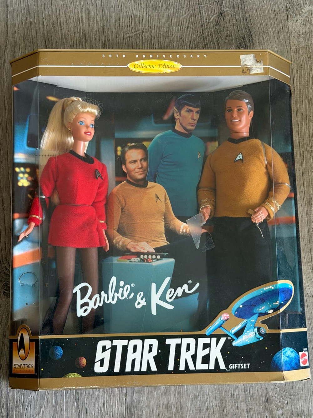 Barbie Star Trek Collector Set - Gold, Pink, Purple